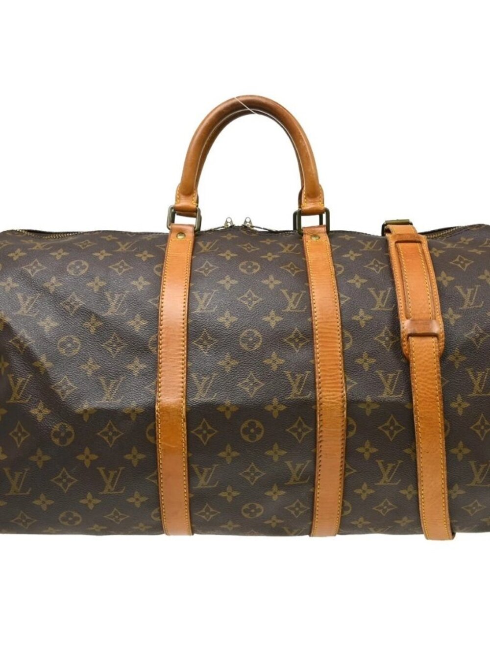 Best06 LOUIS VUITTON KEEPALL 50 BANDOULIERE HANDBAG M41416 VI1920 BQ00459